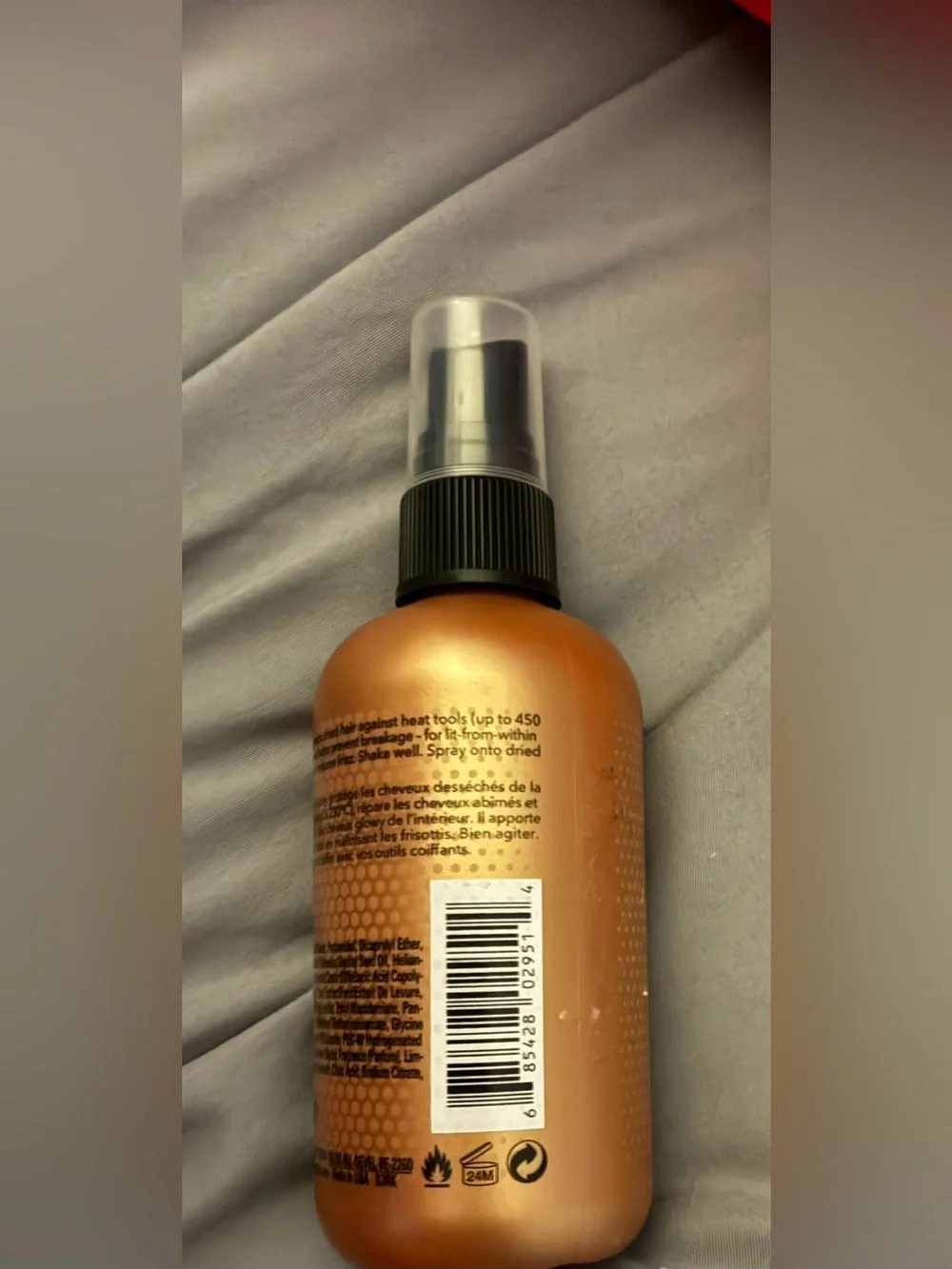 Bumble and bumble Heat Shield Thermal Protection Mist - Bronze/Black Accents